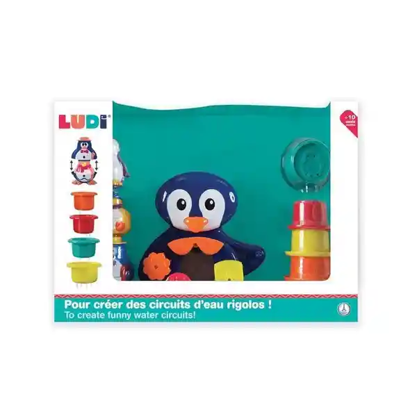 Ludi Juego de Baño de Pingüino