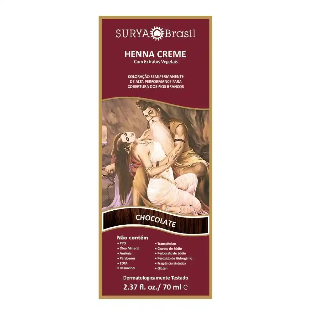 Surya Brasil Tintura Henna Creme Chocolate