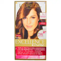 Loreal Paris-Excellence Coloración de Cabello 6.7 Chocolate Profundo