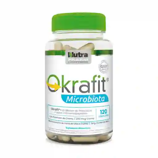 Nutrapharm Suplemento Alimenticio Okrafit Microbiota