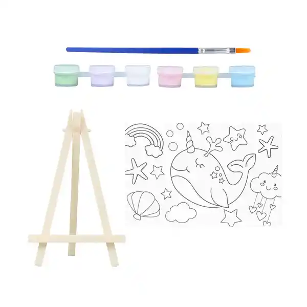 Miniso Kit de Pintura Mini Ballena