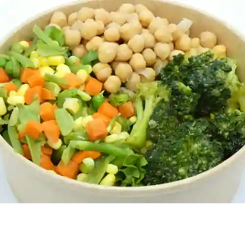 Mi Ensalada Vegana de Garbanzo