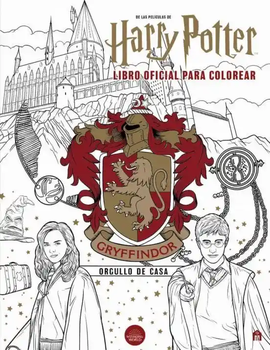 Harry Potter. Gryffindor (Libro Oficial Para Colorear)