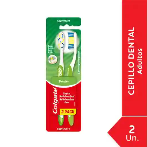 Colgate Pack Cepillo Twister