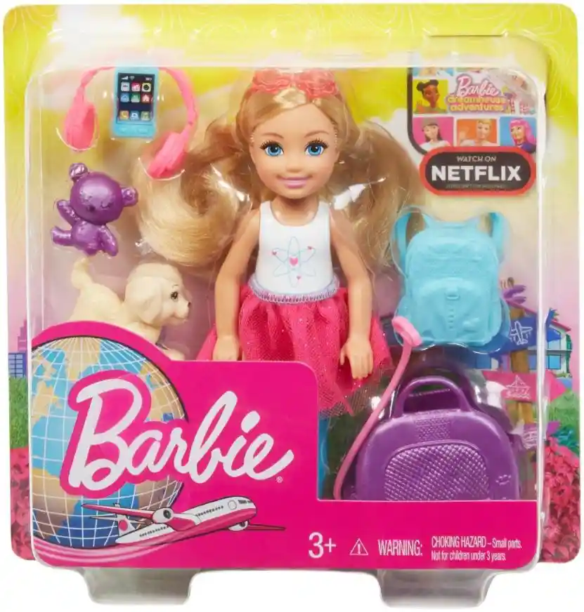 Barbie Muñeca Explora y Descubre Chelsea