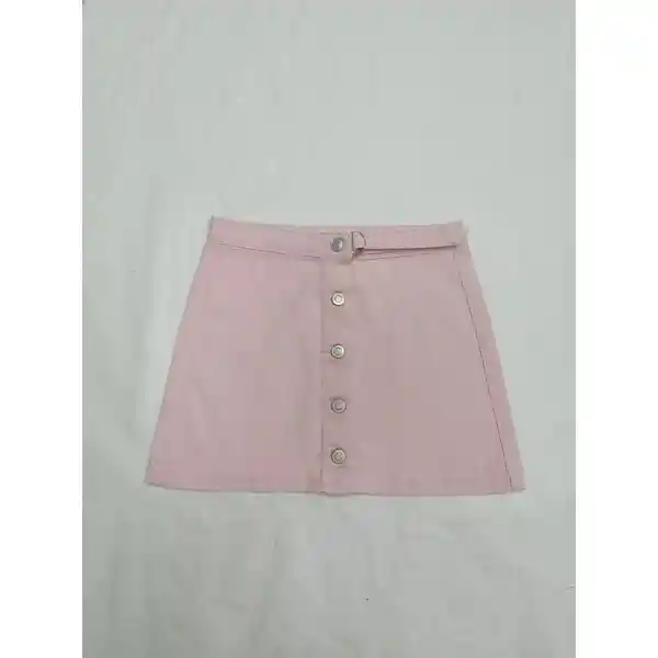 Falda Corta Fashion Rosa Talla 10