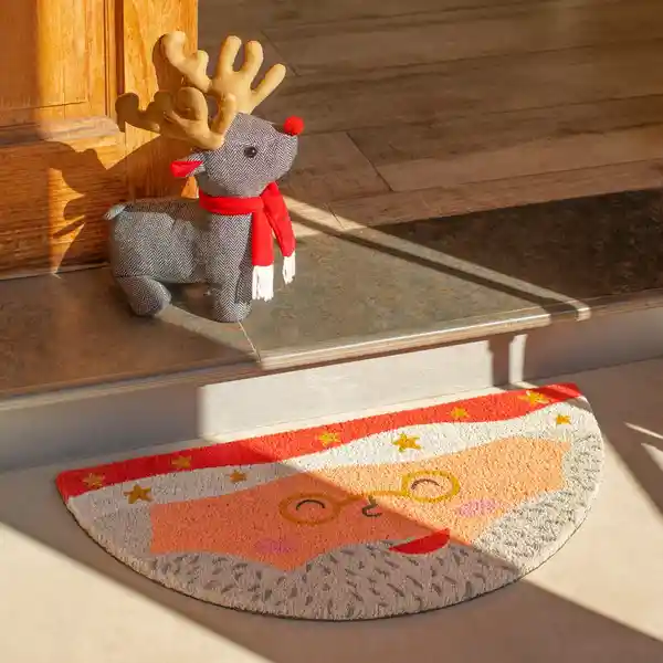 Limpiapiés Navideño 68 x 32 cm Casaideas