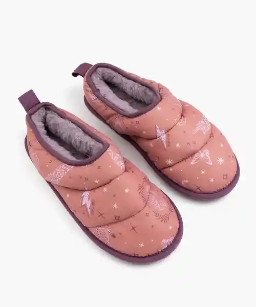 Pantuflas Dreamy Under The Stars Rose Talla 39-40 Lounge