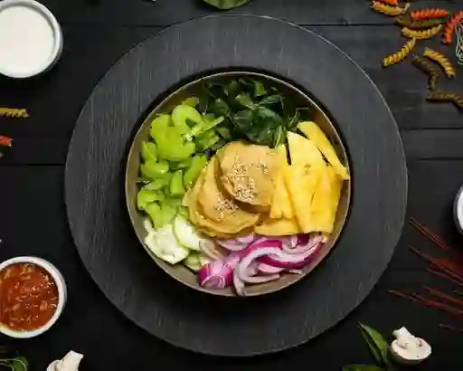 Bowl de ensalada disfruta (cada segundo)