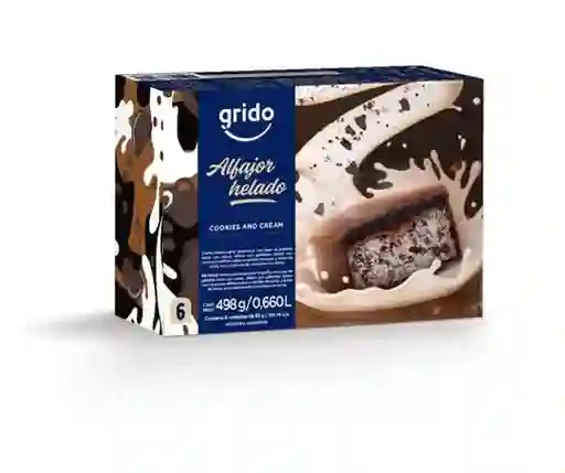 Caja Alfajor Cookies & Cream