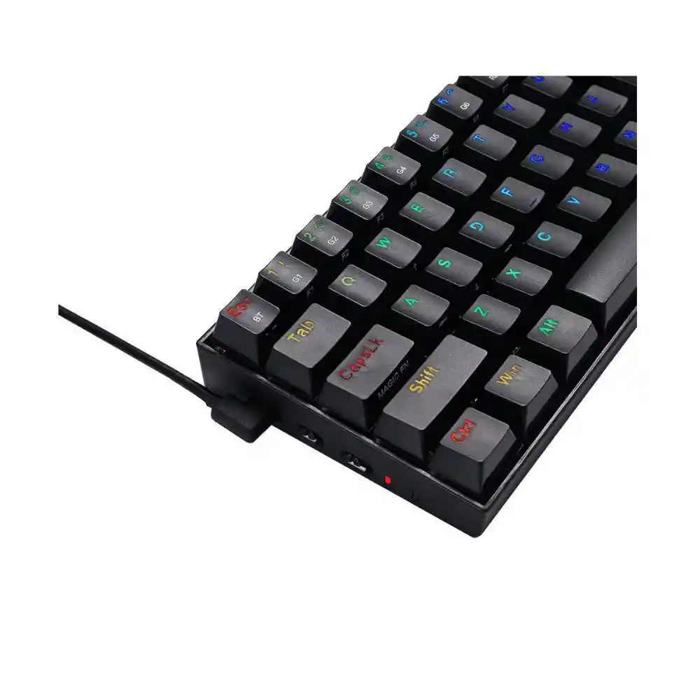 Teclado Mecánico Draconic Rgb Black K530 Rgb Redragon