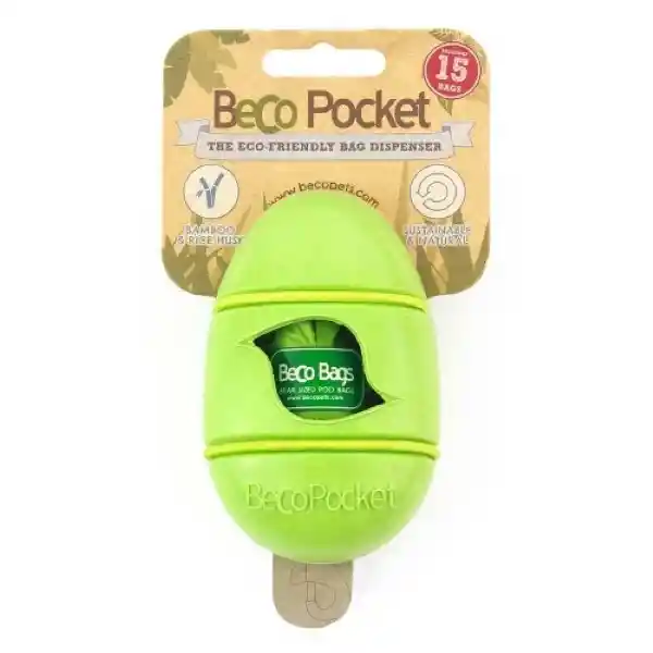 Beco Pocket Dispensador de Bamboo Verde