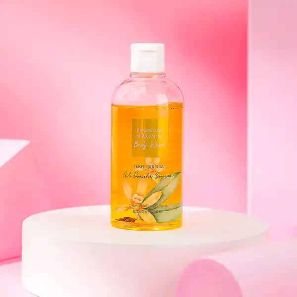 Gel de Ducha Silky Vainilla Cremosa Fragrance Series Miniso