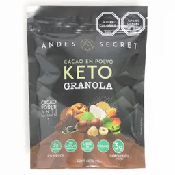 Andes Secret Granola Keto Choco