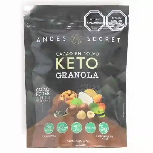 Andes Secret Granola Keto Choco