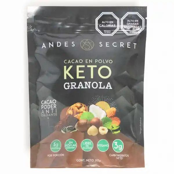 Andes Secret Granola Keto Choco