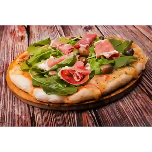 Pizza Rucula y Prosciutto Crudo