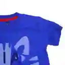 Polera Bebe Niño Azul Pillin 4 a