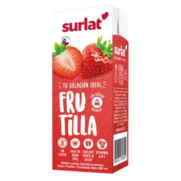 Surlat Bebida Láctea Frutilla