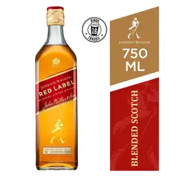 Whisky Johnnie Walker Red Label 750ml