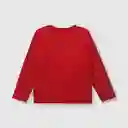 Polera de Bebé Niño Lúdica Red Rojo Talla 9/12M Colloky