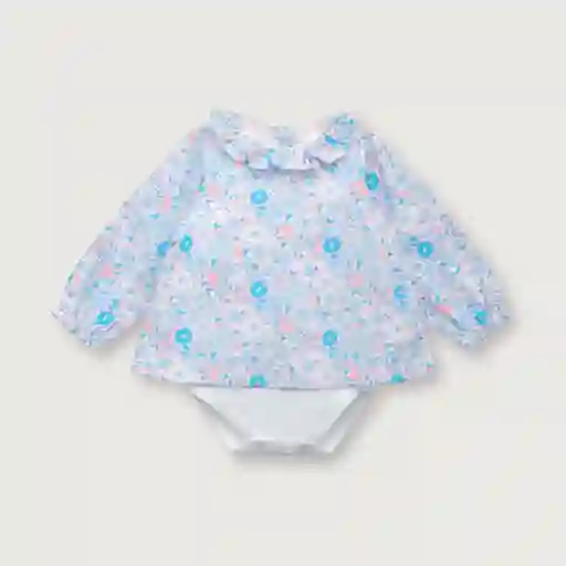 Bodies Blusa Flores de Bebé Niña Rosado Talla RN Opaline