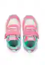 Zapatillas Sport Principiante Niña Rosado 20 832 Ficcus