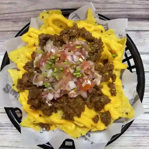 Nachos con Carne Molida