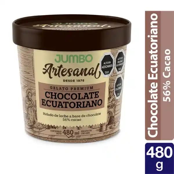 Helado Chocolate Ecuatoriano Jumbo Artesanal