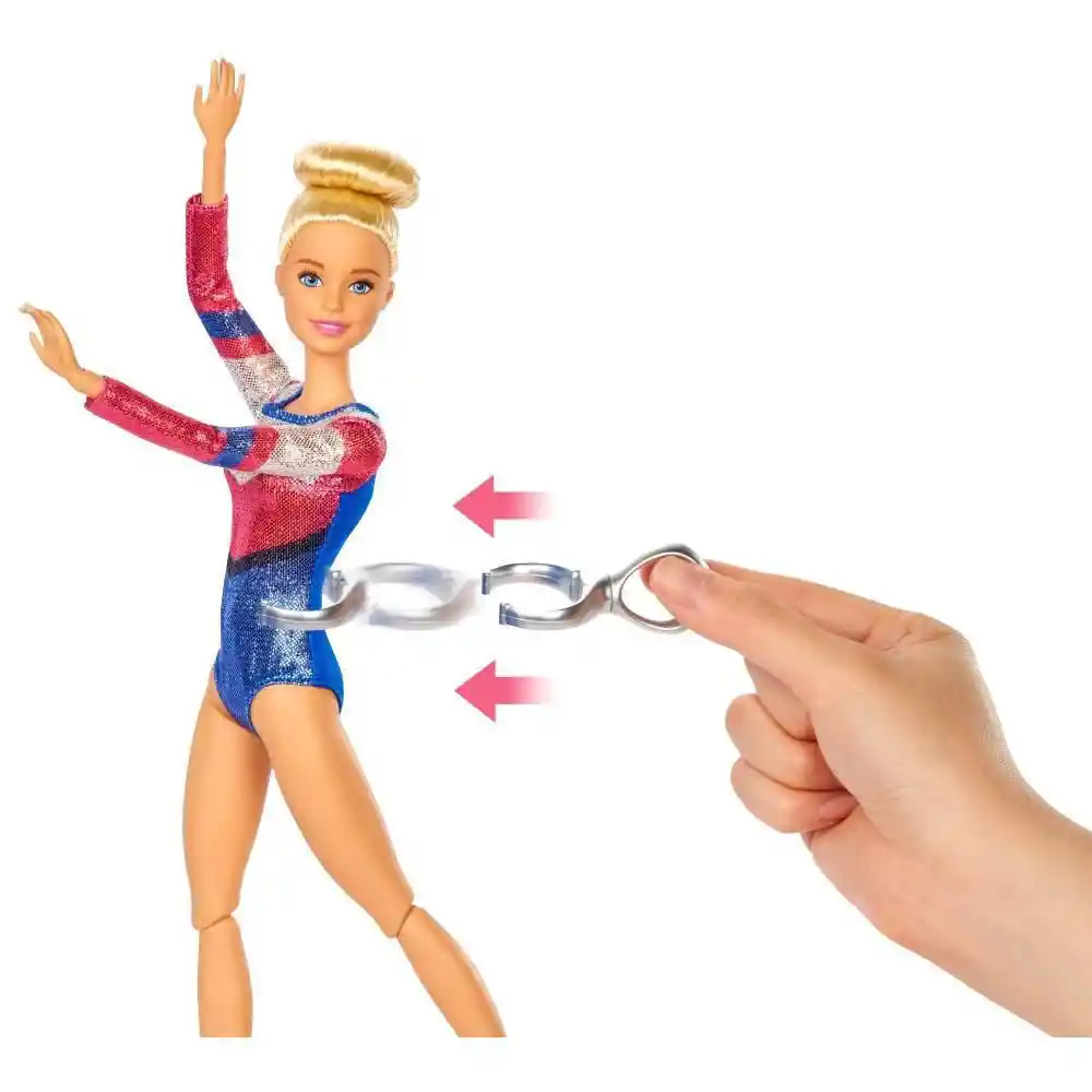 Barbie Set de Muñeca Gimnasia