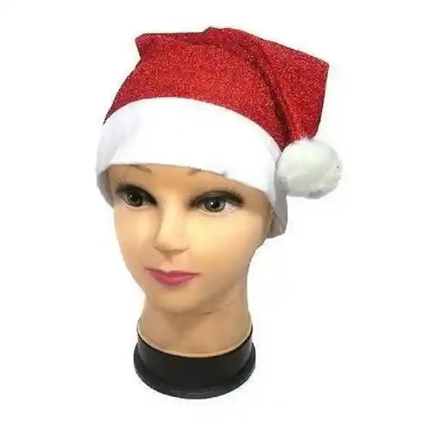 Gorro Viejo Pascuero Con Brillos