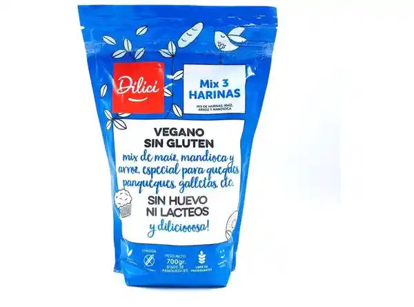 Dilici Mix 3 Harinas