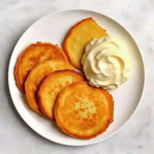 Arepitas Con Nata Y Queso De Mano 4 Unds