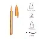 Set de Plumones de Aceite 1.22 mm Dorado y Plateado Miniso