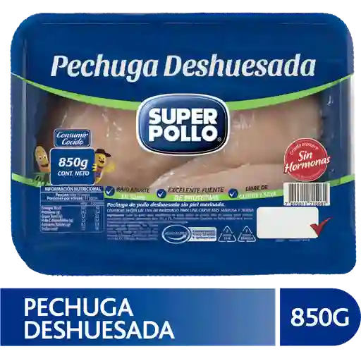 Super Pollo Pechuga De Sin Hueso Y Sin Piel