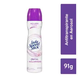Desodorante en Spray Lady Speed Stick Aclarado 91 g