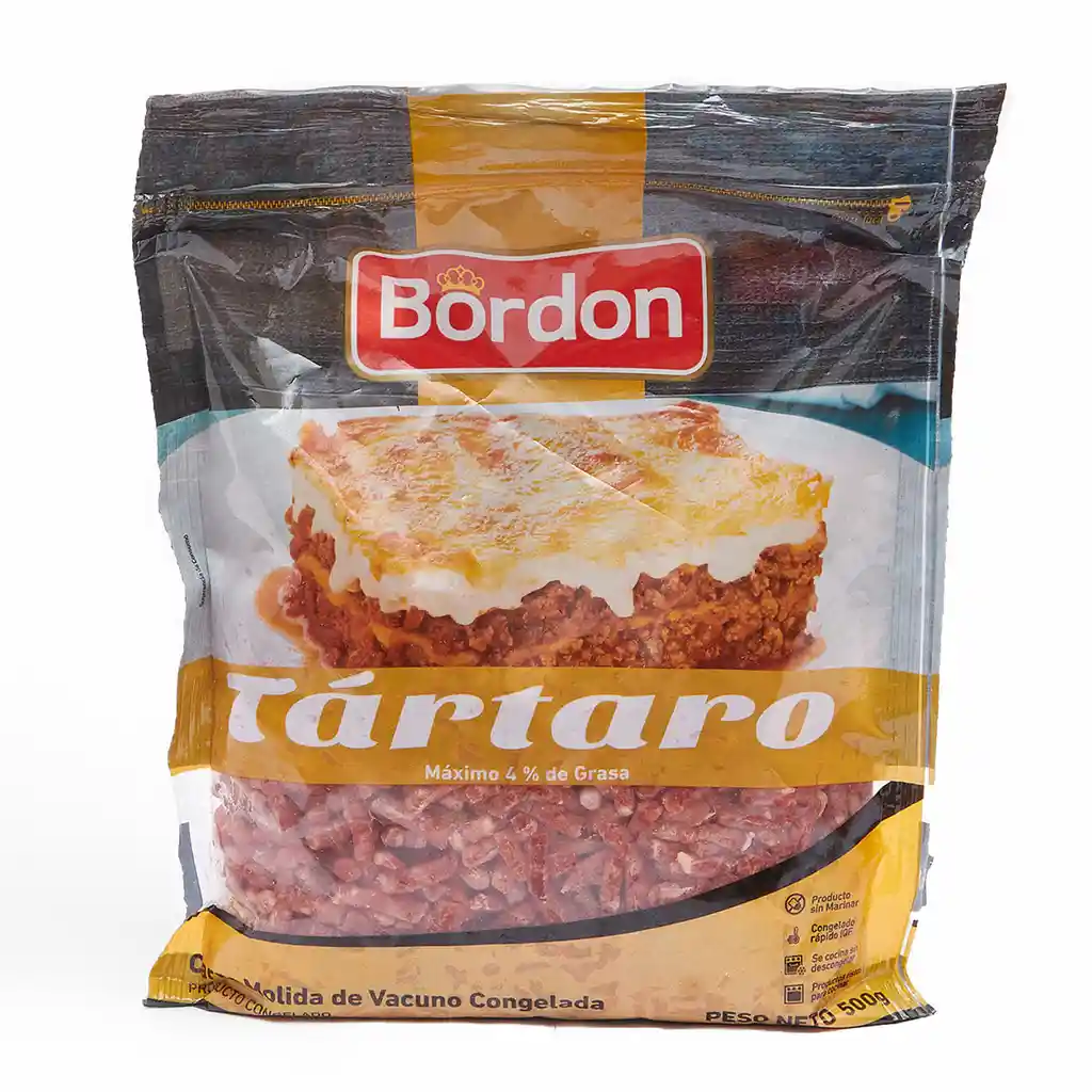 Tártaro 4% congelado 500 g