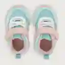 Zapatillas Chunky Velcro Elástico Niña Menta Talla 28 Opaline