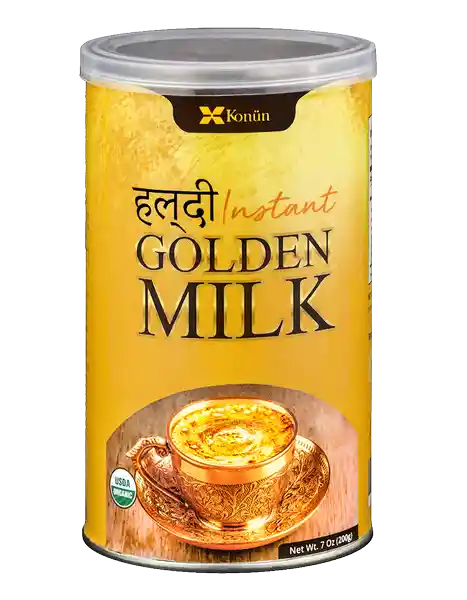 Konun Leche Dorada Polvo Orgánico