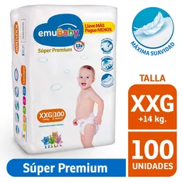 Pañal Emu Baby Super Premiumxxg 100