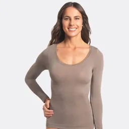 Camiseta Bambú Camel Talla L/XL Caffarena