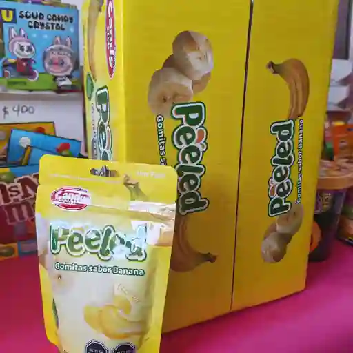 Gomitas pelables peeled sabor banana