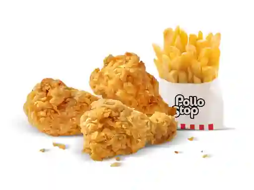 Dúo 3 alitas + papas fritas
