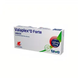 Valaplex D Forte (25 mg/160 mg)