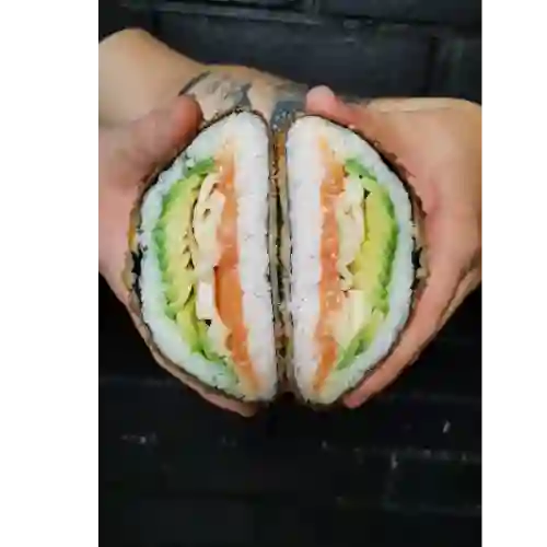 Hamburguesa Sushi, Salmon 2