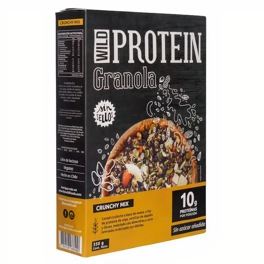 Wild Protein Cereal Granola Crunchy Mix