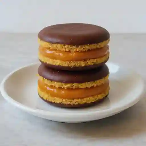 Alfajor doble manjar choc.negro