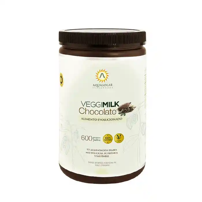 Aquasolar Leche Vegetal en Polvo VeggiMilk Chocolate