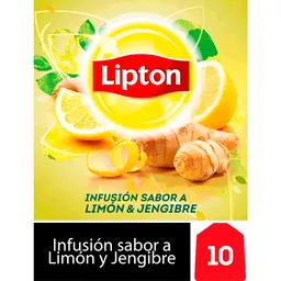 Lipton Infusión Sabor a Limón y Jengibre