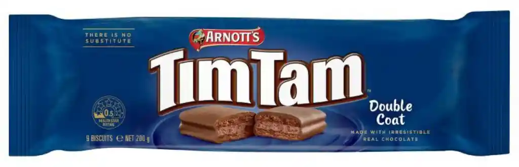 Tim Tams Galletas Double Coat.